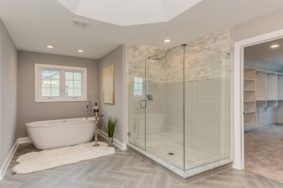 Elegant Shower Glass